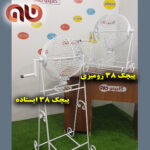 پیچک 38 ایستاده - مشکی - Image 2